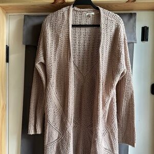 Shimmer knit Maurice’s cardigan